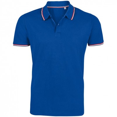 Купить Рубашка поло мужская Prestige Men, ярко-синяя с нанесением