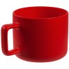 Купить Чашка Jumbo, матовая, красная с нанесением логотипа