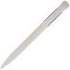 Купить Ручка шариковая Bio-Pen, белая с синим с нанесением логотипа
