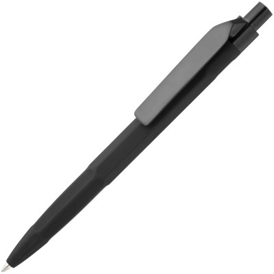 Купить Ручка шариковая Prodir QS30 PRP Working Tool Soft Touch, черная с нанесением