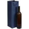Купить Пакет под бутылку Vindemia, синий с нанесением логотипа