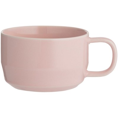 Купить Чашка для капучино Cafe Concept, розовая с нанесением логотипа