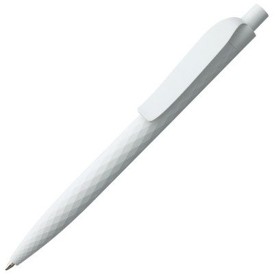 Купить Ручка шариковая Prodir QS01 PMP-P, белая с нанесением логотипа