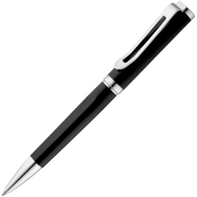 Купить Ручка шариковая Phase, черная с нанесением