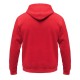 Купить Толстовка Hooded, красная с нанесением логотипа