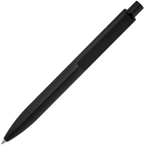 Купить Ручка шариковая Prodir DS4 PMM-P, черная с нанесением логотипа Купить Ручка шариковая Prodir DS4 PMM-P, черная с нанесением логотипа