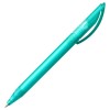 Купить Ручка шариковая Prodir DS3 TFF, бирюзовая с нанесением логотипа