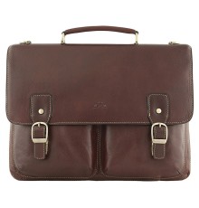 Портфель Italico Tuscania, коричневый