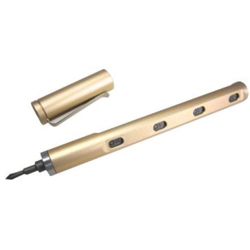 Купить Мультитул Tool Pen Mini, золотистый с нанесением логотипа Купить Мультитул Tool Pen Mini, золотистый с нанесением логотипа