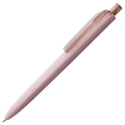 Купить Ручка шариковая Prodir DS8 PRR-T Soft Touch, розовая с нанесением