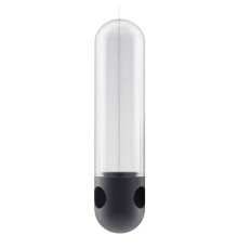Кормушка для птиц Bird Feeder Tube, подвесная, черная