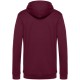 Купить Толстовка с капюшоном унисекс Hoodie, бордовая с нанесением логотипа