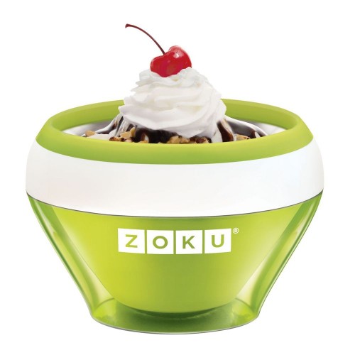 Купить Мороженица Ice Cream Maker, зеленая с нанесением логотипа