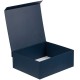 Купить Коробка My Warm Box, синяя с нанесением логотипа