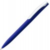 Купить Карандаш механический Pin Soft Touch, синий с нанесением логотипа