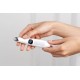 Купить Массажер для глаз и лица Eyestick, белый с нанесением логотипа