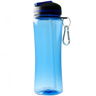 Купить Спортивная бутылка Triumph, голубая с нанесением логотипа