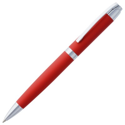 Купить Ручка шариковая Razzo Chrome, красная с нанесением