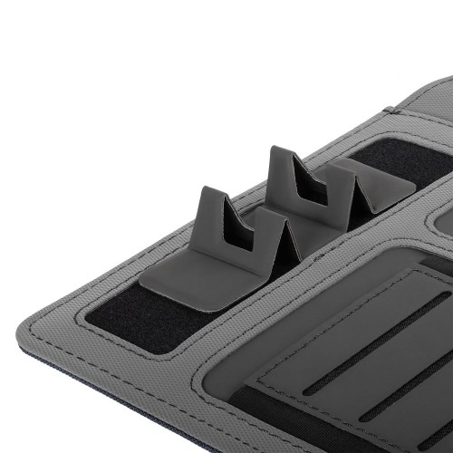 Купить Органайзер Midstream с блокнотом и аккумулятором, синий с нанесением логотипа