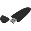 Купить Флешка Pebble, черная, USB 3.0, 16 Гб с нанесением логотипа