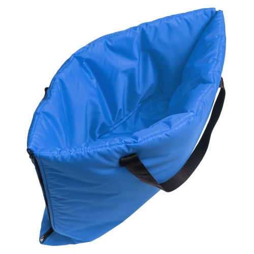 Купить Пляжная сумка-трансформер Camper Bag, синяя с нанесением логотипа Купить Пляжная сумка-трансформер Camper Bag, синяя с нанесением логотипа