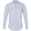 Купить Рубашка мужская BEVERLY MEN, белая с синим с нанесением логотипа