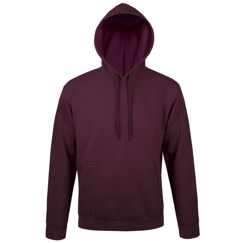 Купить Толстовка с капюшоном Snake II бордовая с нанесением логотипа