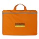 Купить Сумка-папка SIMPLE, оранжевая с нанесением логотипа