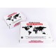 Купить Деревянная карта мира World Map True Puzzle Small, черная с нанесением логотипа