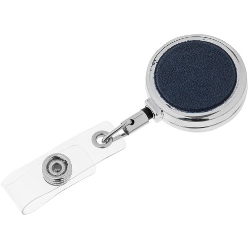 Купить Ретрактор Devon, синий с нанесением логотипа