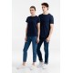 Купить Футболка женская T-bolka Stretch Light Lady, темно-синяя (navy) с нанесением логотипа