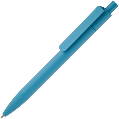 Купить Ручка шариковая Prodir DS4 PMM-P, голубая с нанесением