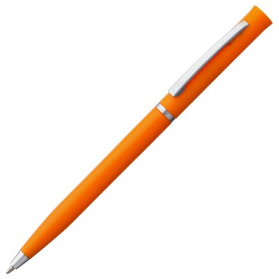 Купить Ручка шариковая Euro Chrome, оранжевая с нанесением