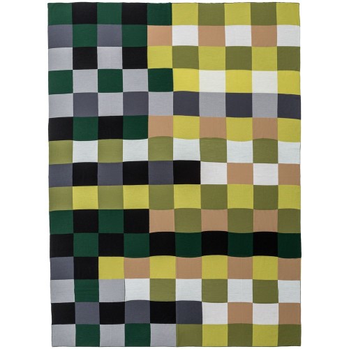 Купить Плед Farbe, зеленый с нанесением логотипа