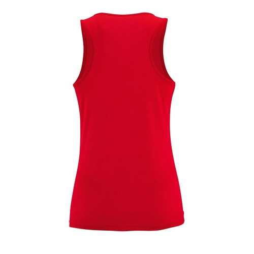 Купить Майка женская SPORTY TT WOMEN, красная с нанесением логотипа Купить Майка женская SPORTY TT WOMEN, красная с нанесением логотипа