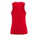Купить Майка женская SPORTY TT WOMEN, красная с нанесением логотипа