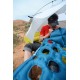 Купить Надувной коврик Inertia Ozone, синий с нанесением логотипа
