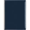 Купить Папка Luxe, синяя с нанесением логотипа