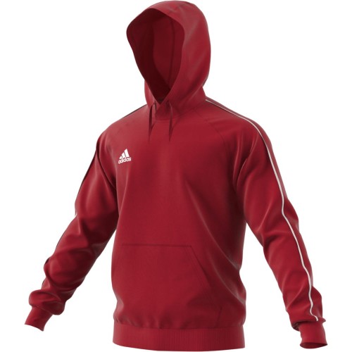 Купить Толстовка с капюшоном Core 18 Hoody, красная с нанесением логотипа