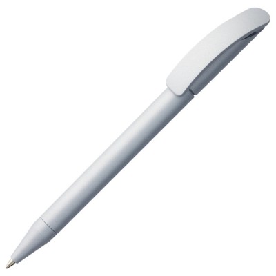 Купить Ручка шариковая Prodir DS3 TVV, серебристый металлик с нанесением логотипа