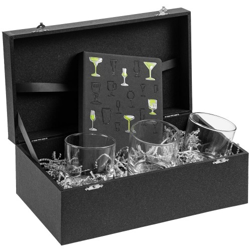 Купить Набор «Культура пития», с бокалами для виски с нанесением логотипа