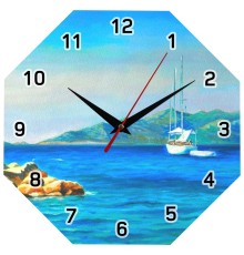 Часы настенные стеклянные Time Diamond