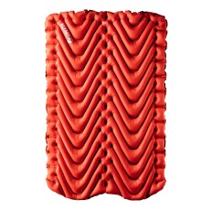 Надувной коврик Insulated Double V, оранжевый