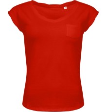 Футболка женская MOD WOMEN 150 оранжево-красная