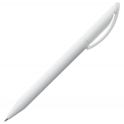 Купить Ручка шариковая Prodir DS3 TMM-X, белая с нанесением