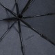 Купить Складной зонт rainVestment, темно-синий меланж с нанесением логотипа