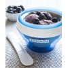 Купить Мороженица Ice Cream Maker, голубая с нанесением логотипа