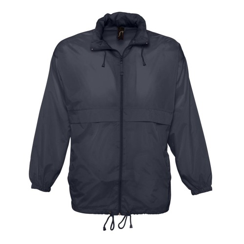 Купить Ветровка из нейлона SURF 210, темно-синяя (navy) с нанесением логотипа