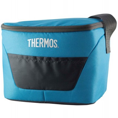 Купить Термосумка Thermos Classic 9 Can Cooler, бирюзовая с нанесением логотипа