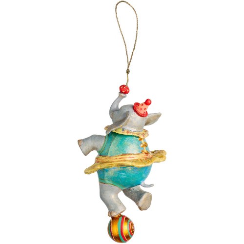 Купить Набор из 3 елочных игрушек Circus Collection: барабанщик, акробат и слон с нанесением логотипа Купить Набор из 3 елочных игрушек Circus Collection: барабанщик, акробат и слон с нанесением логотипа